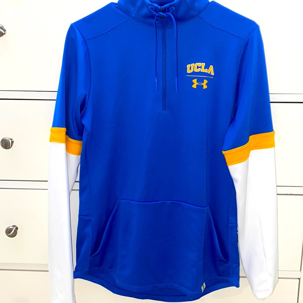 UCLA brand new Zip neck sweater